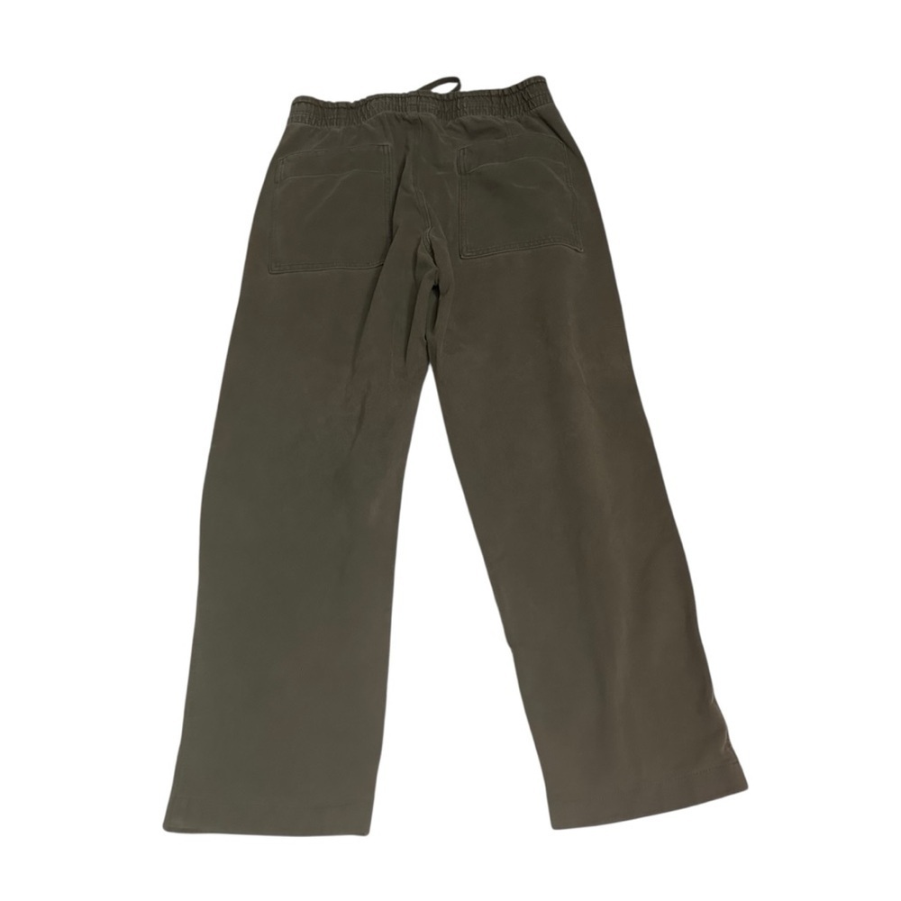 Men's Olive Green Sweat Pants, inseam 26", rise 11"